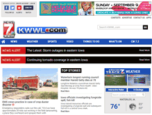 Tablet Screenshot of kwwl.com